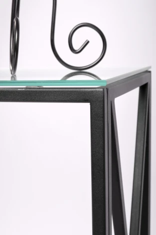 Консольный стол AllConsoles 1031-CB clear черный муар