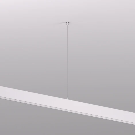 Механический подвес для трека Denkirs Smart Base TR2126-WH 1.5м, белый, алюминий (на тросе)