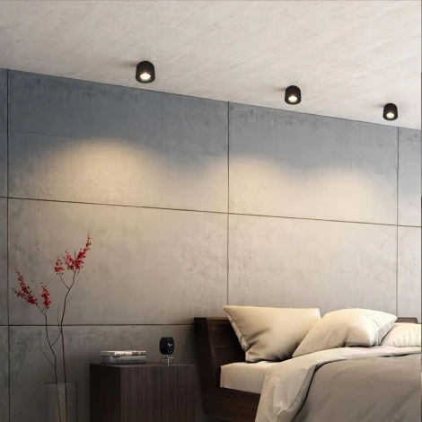 Накладной светильник Loft It Tictac 10219 Black 3000K (LED, 220V, круглые)