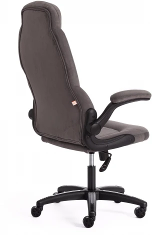 Кресло BAZUKA флок, серый/серый перф., 29/29/06 Tetchair 19456