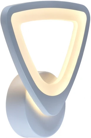 Бра светильник светодиодный Escada Umbrella 10218/1LED 17W 17Вт, металл/акрил, белый/матовый