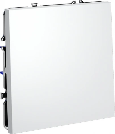 Выключатель одноклавишный (белый матовый) Voltum S70 VLS010102