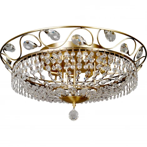 Потолочная люстра N-Light 311 311-09-53 старое золото