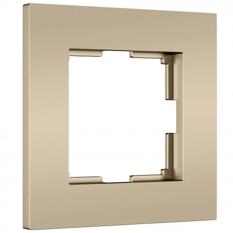 Рамка на 1 пост Slab (шампань софт) Werkel W0012911 (a071623)