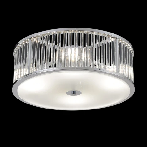 Потолочный светильник круглый Crystal Lux Avenue AVENUE PL4 CHROME (220V, круглые)
