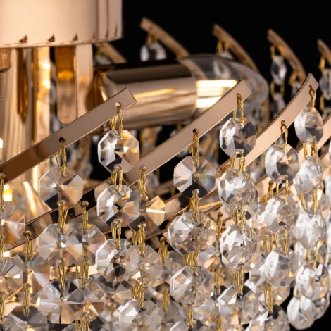 Потолочная люстра буше Maytoni Karolina DIA120-06-G (220V, хрусталь)