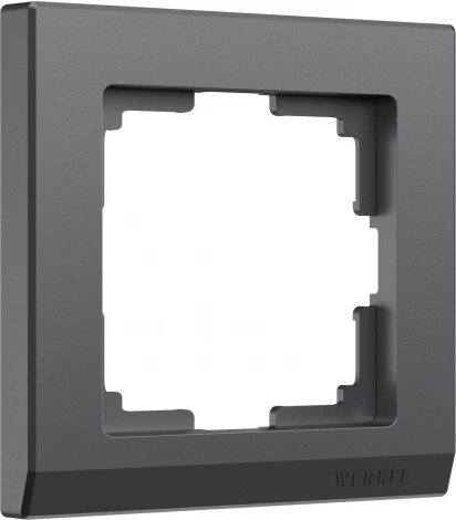 Рамка на 1 пост (графит матовый) Werkel W0011864 (a063115)