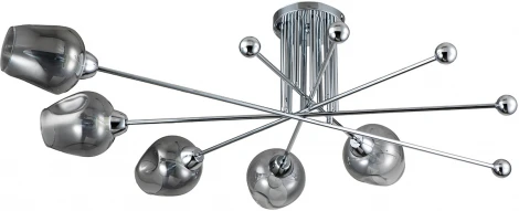 Потолочная люстра на штанге Escada Universe 695/5P (220V, шарики)