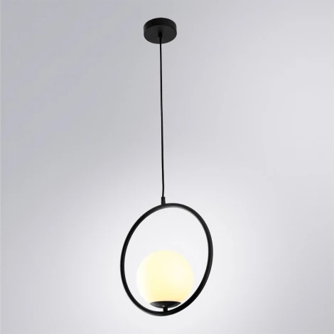 Подвесной светильник Arte Lamp Matisse A7741SP-1BK (220V, на проводе, шар)