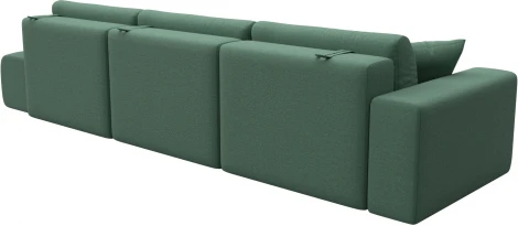 Диван прямой Лига-036 НПБ Модерн Лонг подлокотник слева Лига Диванов (Рогожка) арт.124212L