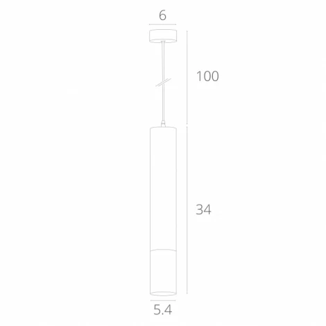 Подвесной светильник Arte Lamp Ridget A1520SP-1WH