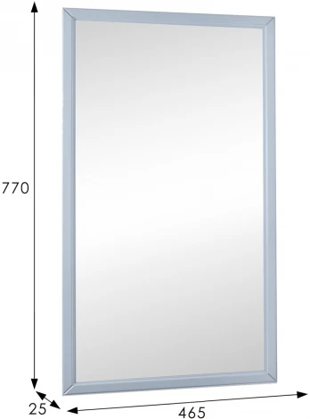 Зеркало настенное Артемида серый 77 см х 46, 5 см от фабрики Mebelik