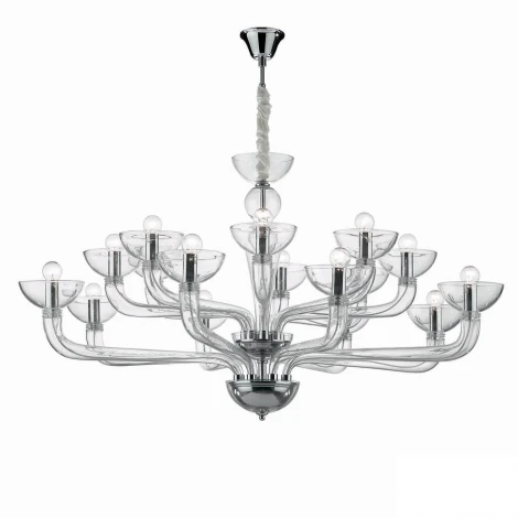 Подвесная люстра Ideal Lux Casanova SP16 TRASPARENTE