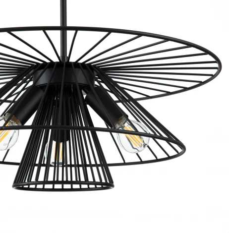 Подвесной светильник Strato V000287 (10016/3P Black) (220V, на проводе)