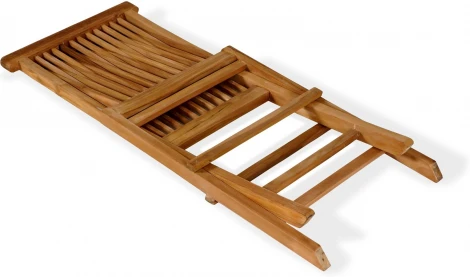 Стул складной Nairobi (Массив тика/Бежевый) ОГОГО Обстановочка! арт.889244