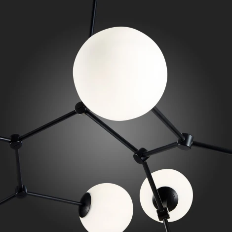 Потолочная люстра на штанге ST Luce Chieti SL1506.403.08 (220V, шарики)