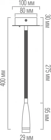 Настенный светильник на гибкой ножке с подсветкой для чтения Donolux Kaa W111044/1Brass (LED, 220V, выключатель)