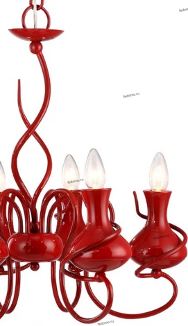 Подвесная люстра Arte Lamp Vaso A6819LM-6RD