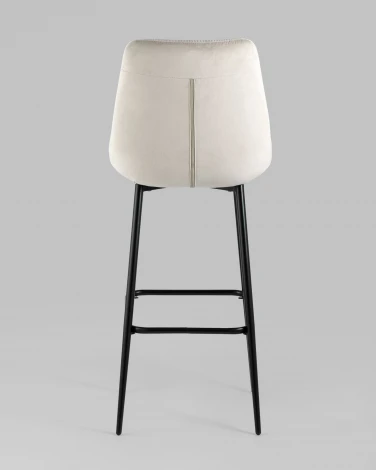 Стул барный Stool Group Флекс велюр бежевый УТ000025266