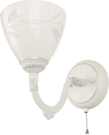 Бра с выключателем Arte Milano AM343837 347837/1W WT+SL (220V)