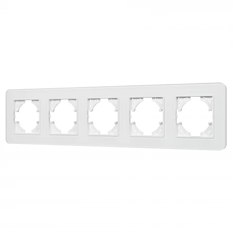 Рамка стеклянная FRM-OMALI-GS-5-WH (Arlight) 049704
