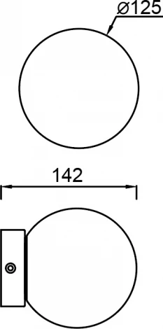 Настенно-потолочный светильник Mantra Puebla 8889 (LED, 220V, шар)