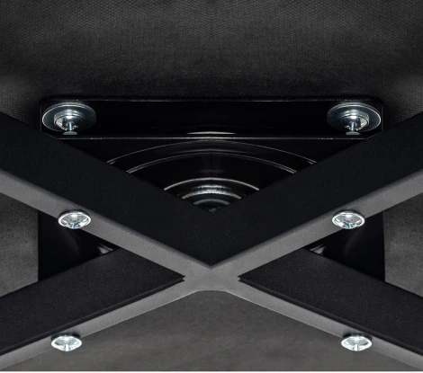 Стул Leset Арман 360 (поворотный механизм) (Фанера,Велюр/Графит) арт.2500000224744