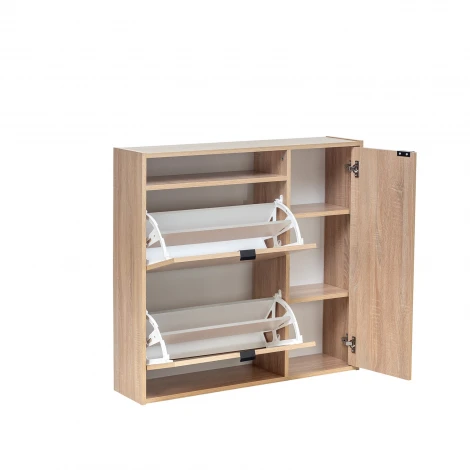 Обувница Leset Виерра 2 (ЛДСП,ПВХ/Дуб сонома) арт.2500000204791