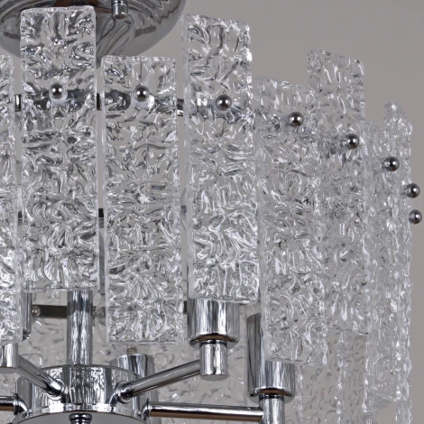 Потолочная люстра на штанге хрустальная Reluce 89043-0.3-10