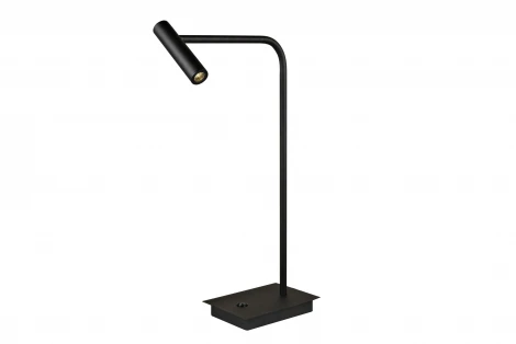 Интерьерная настольная лампа iLedex Telescope 7010/1T BK (220V, выключатель)