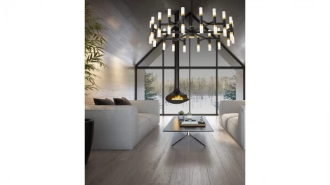Подвесной светильник Lumina Deco Richmond  LDP 6035-36 BK+GD