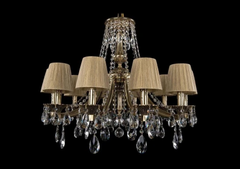 Подвесная люстра Bohemia 1771 1771/10/220/A/GB/SH7