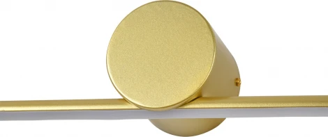 Настенный светодиодный светильник Escada Line 10281/1LED Gold 10Вт, металл/силикон, золото