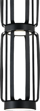 Подвесной светильник с таймером (14027/4P Black) Indigo Capsula V000159L (LED, 220V, пульт управления, на тросе, круглые)