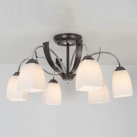 Потолочная люстра Citilux Крокус CL128161 (220V, венге)