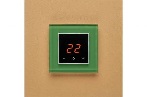 Терморегулятор AURA ORTO 1164 GREEN LUMINOUS (СВЕТЯЩИЙСЯ ЗЕЛЕНЫЙ)