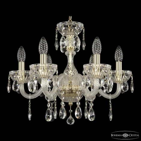 Подвесная люстра Bohemia 5417 5417/6/165 G Clear/M-1G