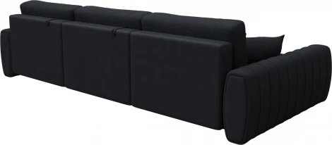 Диван угловой Лига-057 НПБ Лонг угол левый Лига Диванов (Замша) арт.129311L