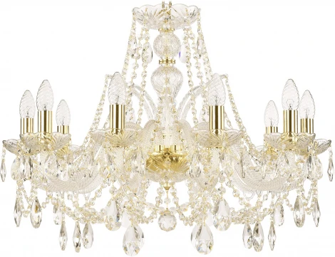 Подвесная люстра Art Classic 11.05 11.05.10.240.Gd.Sp (220V, на цепи, подсвечник, свеча)