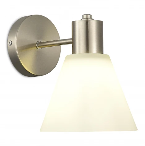 Бра Evoluce Arki SLE1561-101-01 Никель/Белый E27 1*60W