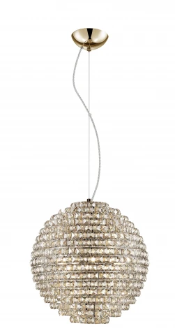 Подвесная люстра Simple Story 1097 1097-5PL (220V, хрусталь, на тросе, шар)