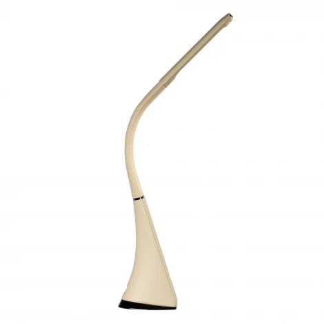 Офисная настольная лампа с термометром Uniel TLD-542 Cream/LED/300Lm/5000K/Dimmer (220V, диммер, сенсорный выключатель)