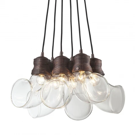 Подвесная люстра Lussole Loft Ithaca LSP-9627