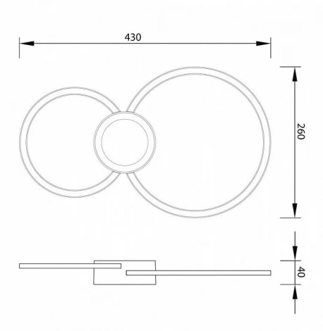 Настенный светильник Mantra Mural 6230 (LED, кольцо)