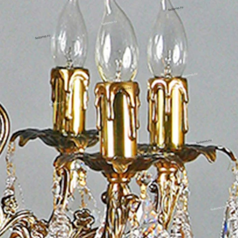 Ambiente by Brizzi Alicante 8888/10 PB Leaf Crystal