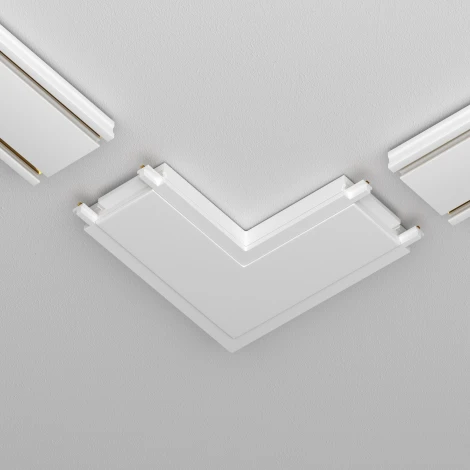 Конектор питания угловой Radity белый (магнитный) Maytoni Technical TRA084CL-11W