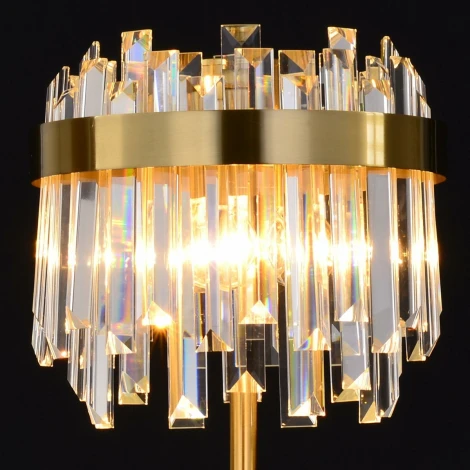 Интерьерная настольная лампа ILLUMICO IL5189-3TLS-29 BRASS MIRAGE (220V)
