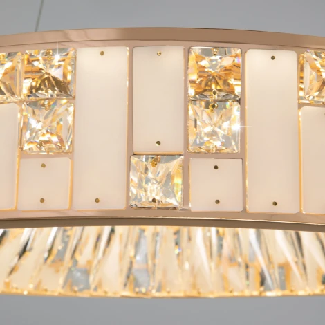 Подвесная люстра хрустальная светодиодная Bogate's Cliff 90373/1 (220V, на тросе)