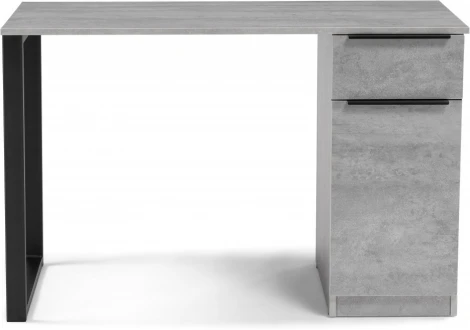 Письменный стол Бэтти Лофт (Бэтти Лофт 116х60х75 бетон / черный) Notta арт.564717