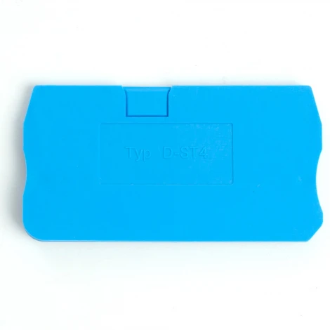 Торцевая заглушка для ЗНИ (синий) Stekker 49201